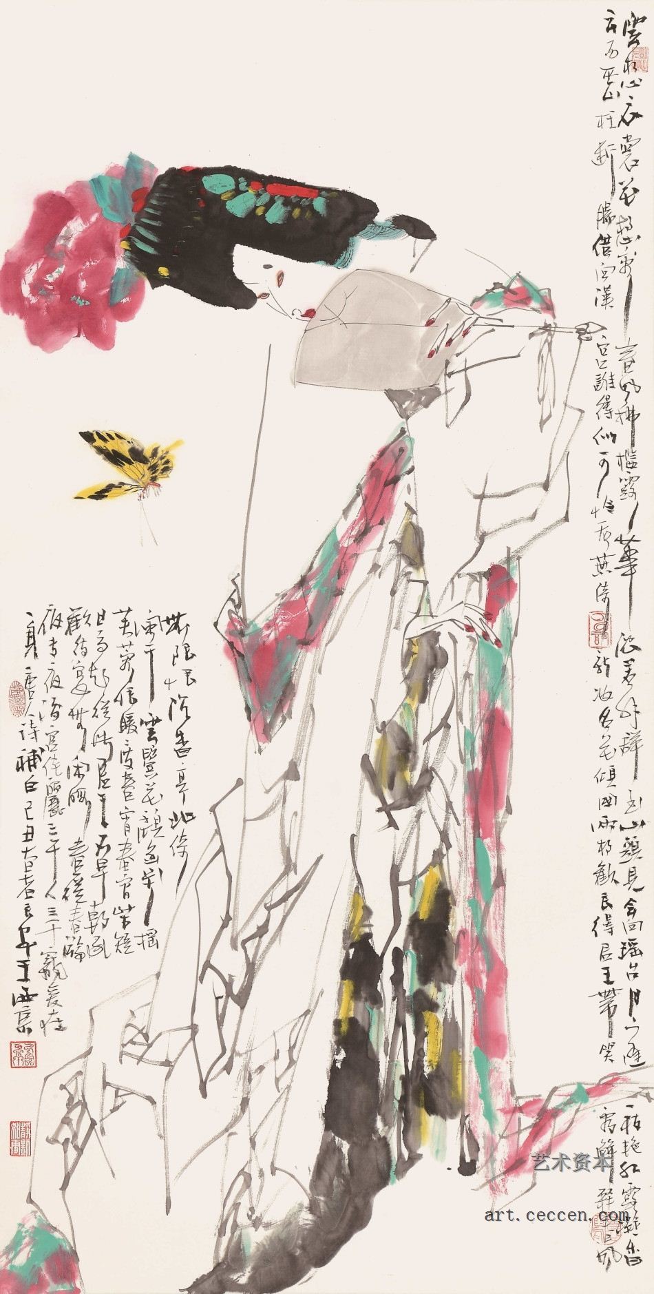 云想衣裳花想容2009 136X68CM